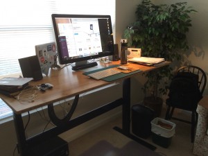 My new standing desk